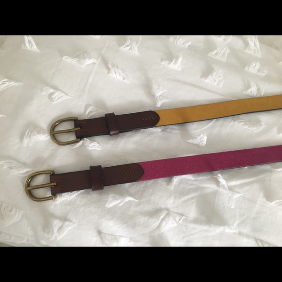 Set of 2 GAP leather belts, size S - Picture 3 of 5